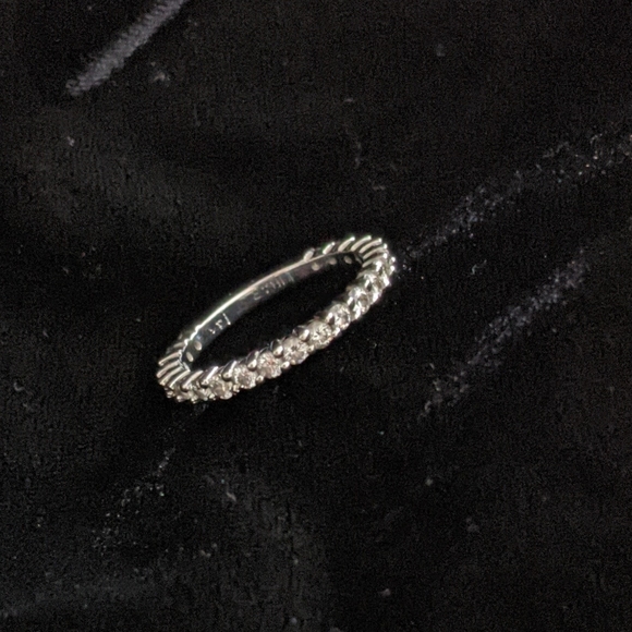 Appraised Beautiful 3/4 Diamond Eternity Band - Picture 5 of 8